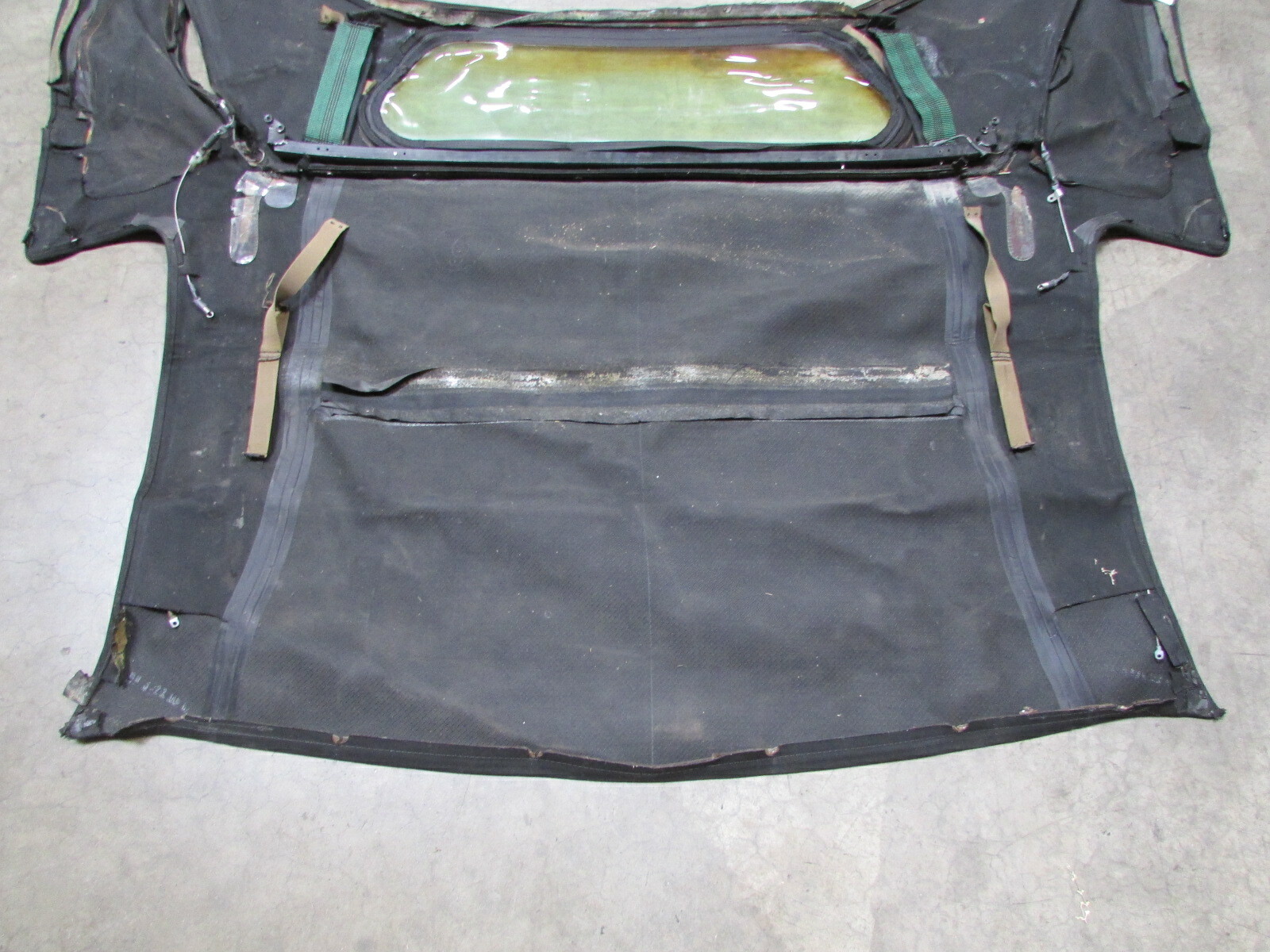 Ferrari 360, Spider, OEM Convertible Canvas Top, Black, Used