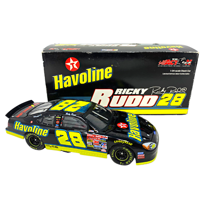 Action Nascar #28 Ricky Rudd Havoline 2002 Ford Taurus 1:24
