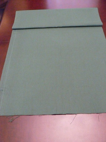 +GREEN COTTON TWILL FABRIC-2 YARDS x 45" WIDE