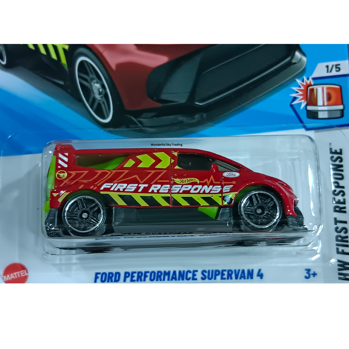 Hot Wheels 2025 Ford Performance Supervan 4 Regular Treasure Hunt