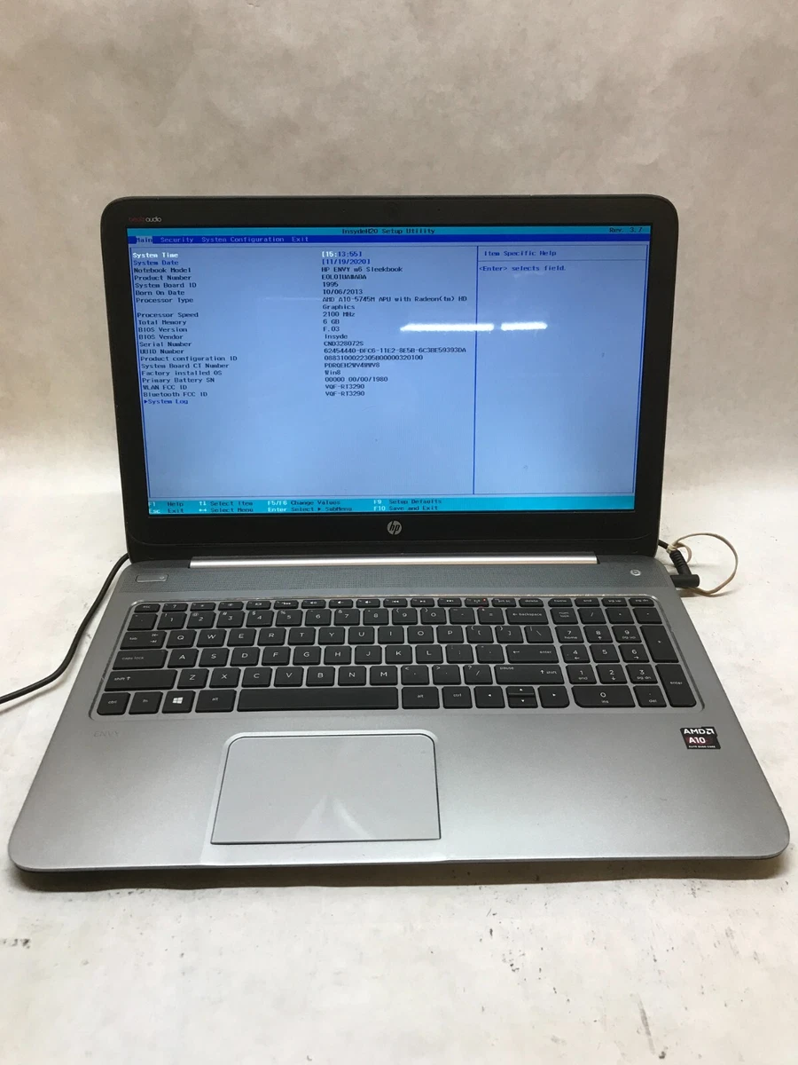 HP AMD A10 Processor Integrated/On-Board Graphics PC Laptops