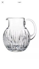 REED  BARTON  SOHO Lead Crystal  ROUND PITCHER Gorgeous New in Open BOX