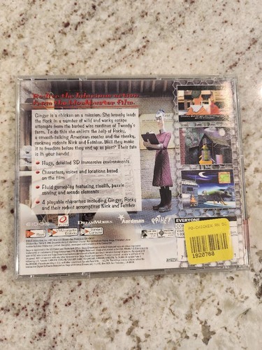 Chicken Run Sega Dreamcast en caja original - Imagen 2 de 4