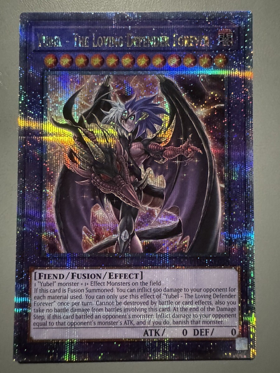 YUGIOH YUBEL - THE LOVING DEFENDER FOREVER ASIA ENGLISH PHNI 25TH FOIL QCSR