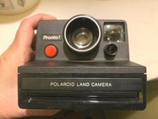 Vintage Pronto Polaroid Land Camera Untested w/Strap