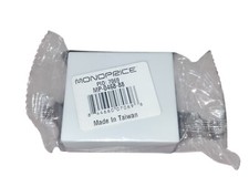 Monoprice RJ12 8P8C Modular Single Port Surface Mount Jack Box for Telephone