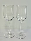 WATERFORD Marquis VINTAGE WHITE WINE GLASSES (2), Blown Crystal, 8 5/8", SIGNED