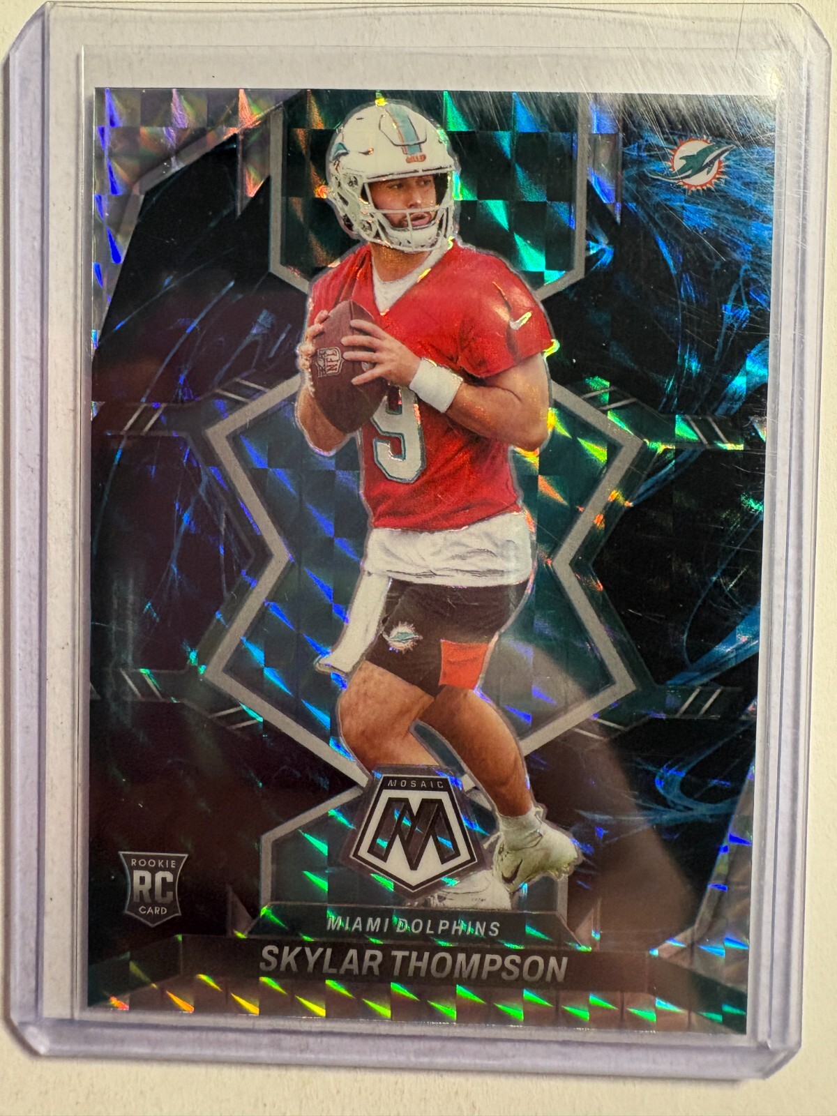 K322,206 - 2022 Panini Mosaic Mosaic Genesis #366 Skylar Thompson