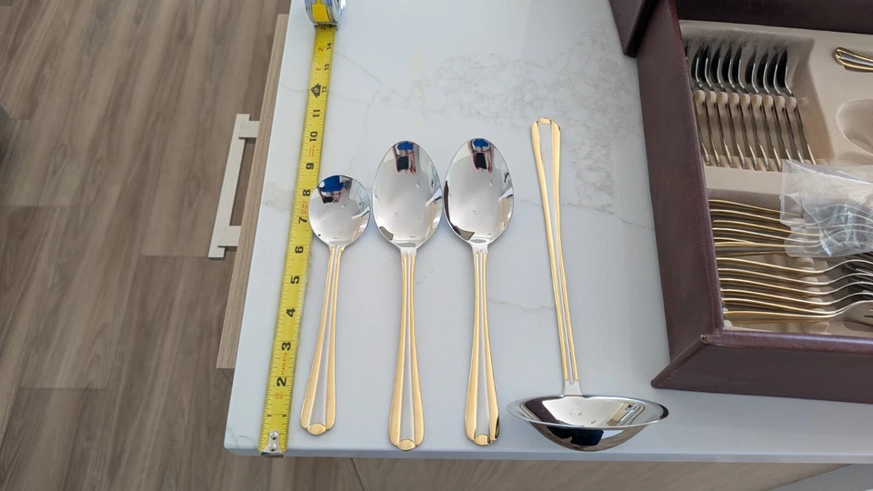 Cubiertos Casa Elite Home Collection cubiertos 18/10 acero inoxidable dos tonos Foto 4 de 4