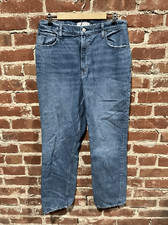 Abercrombie Fitch The 90s Straight Jeans Women  s Ultra High Rise Stretch 32/14