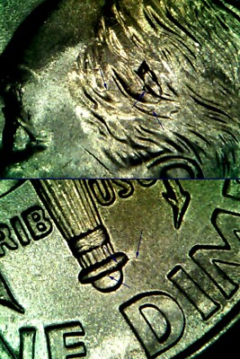 2019-P Roosevelt Dime with Massive 