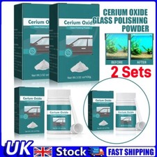 2x100g Deep Scratch Remover Repair Glass Polishing Kit Cerium Oxide Powder  2025