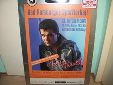 Konzertposter Ted Herold  Bad Homburger Sportlerball 2006