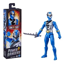 NIB - Power Rangers 12" "Dino Fury" Blue Ranger Action Figure