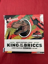 Dr. Squatch Limited Edition Men’s Soap King Of The Briccs Jurassic Park JP30