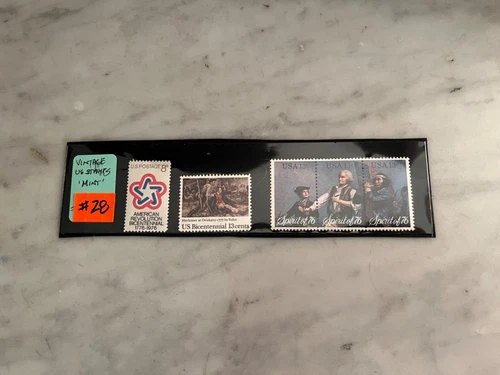 Lot of (5) Vintage 'MINT' US Stamps #28