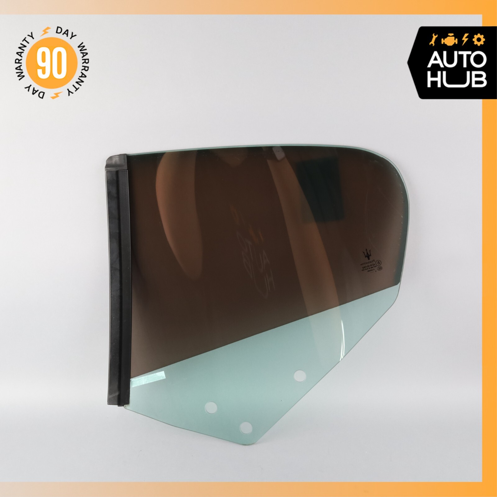 Maserati GranTurismo S M145 Convertible Rear Right Quarter Window Glass OEM 23k
