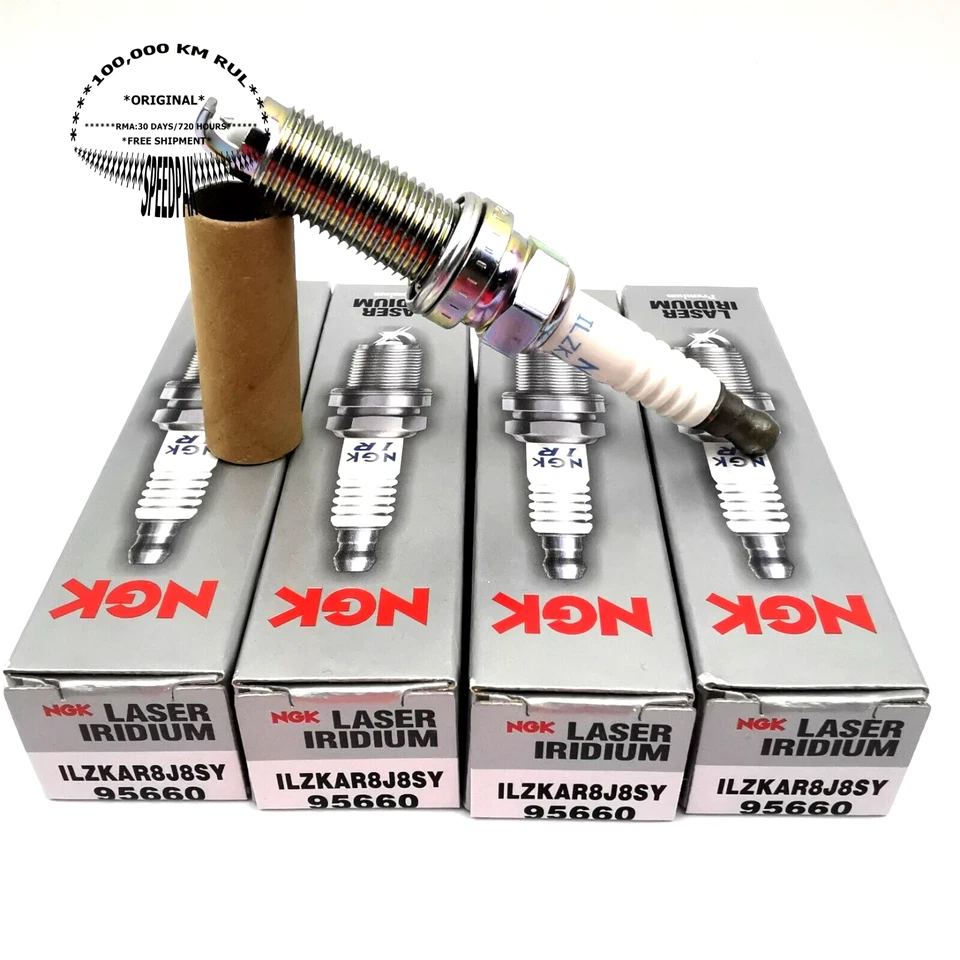 Juego de 4 bujías NGK LASER IRIDIUM para Honda CR-V/Civic 2017-2020 1,5 L Turbo Foto 2 de 4
