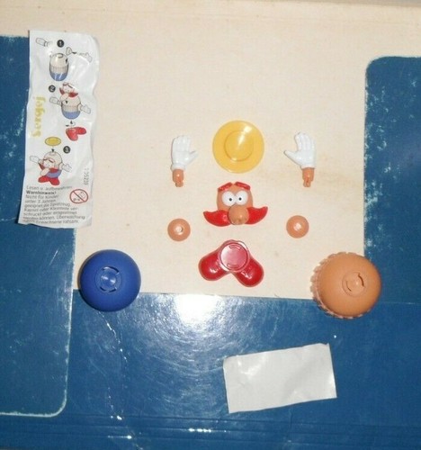 Ü-Ei Figur: Popoy (gelb) und Popoy Mit Informationszettel (ca 1990 bis 2010) - Bild 9 von 10