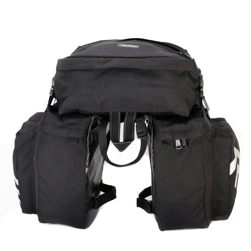 Gepäckträgertasche Fahrrad Doppeltasche Fahrradtasche 3in1 Gepäcktasche Tasche - Bild 4 von 12