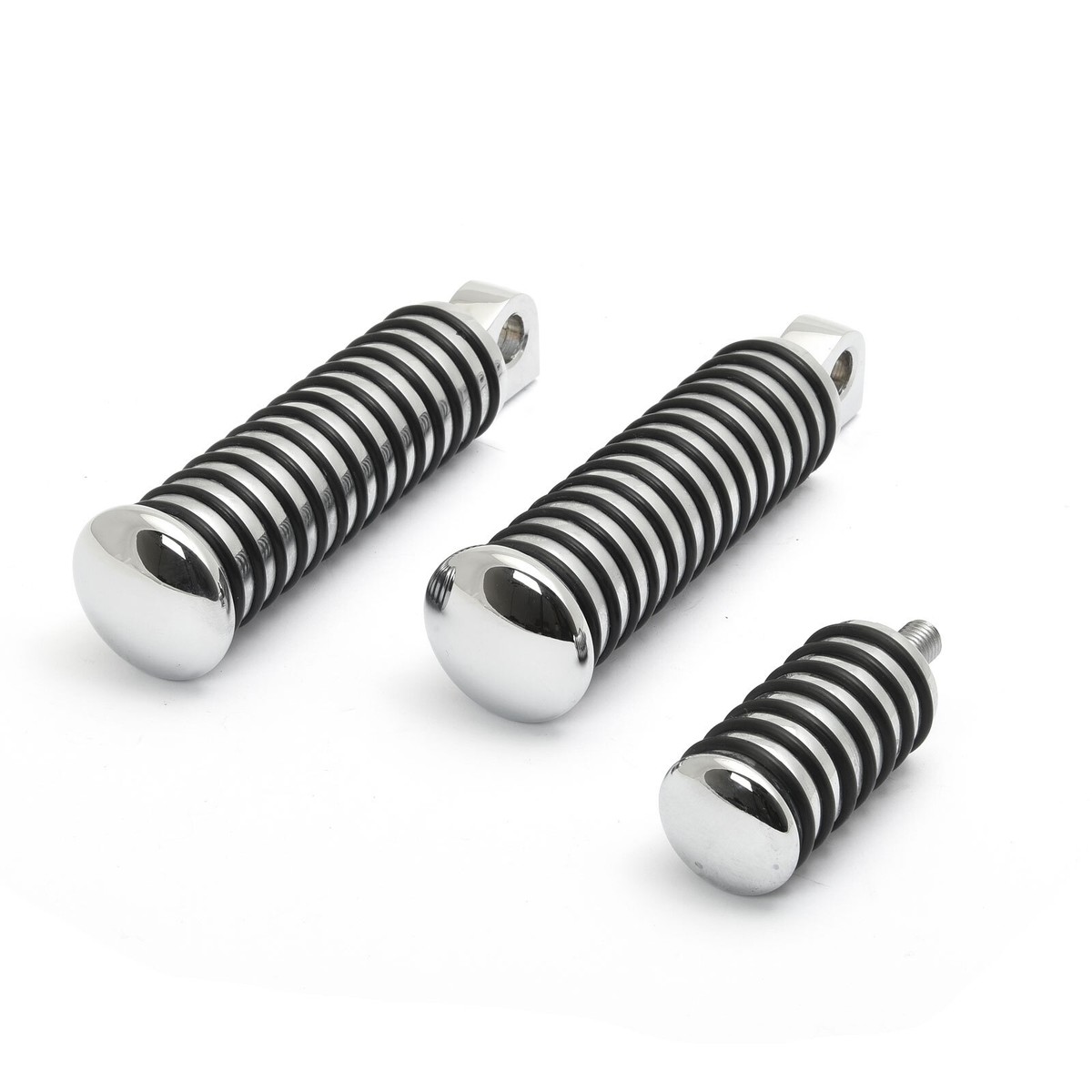  SET Fußrasten und Schaltpedal Sundance O-Ring Style B Chrom