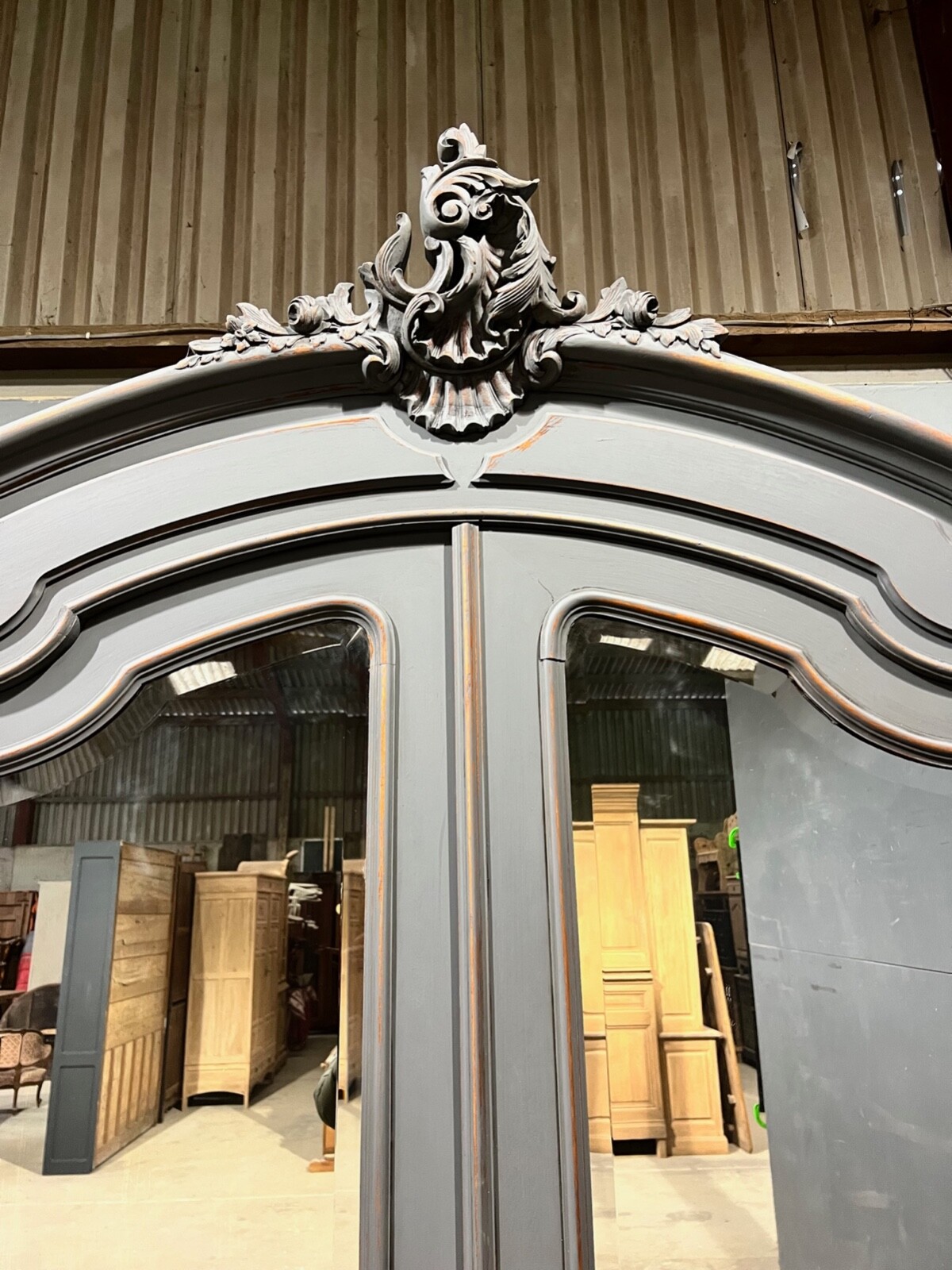 French Armoire / Antique French Armoire / Two Door French