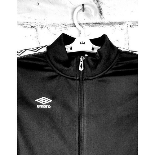 Umbro Soccer Jacket Youth XL Premier Full Zip Diamond Tape Sleeves Warm Up - Picture 3 of 6