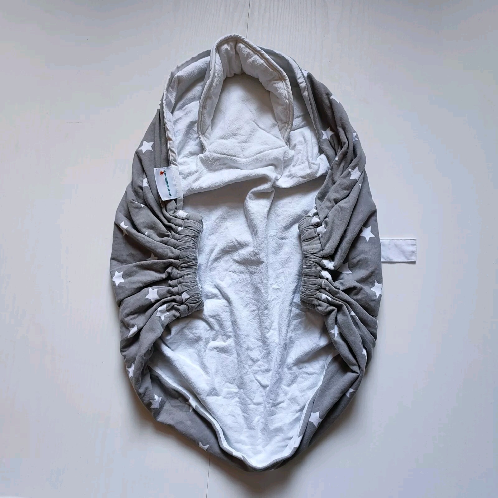 Snugglebundl Baby Carrier Starlight Grey Stars Baby Blanket Unisex-image