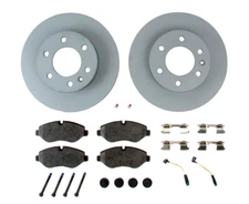 2x PAGID FRONT Brake Disc Rotor AND Pad Kit For Mercedes 2010-2018 SPRINTER 2500