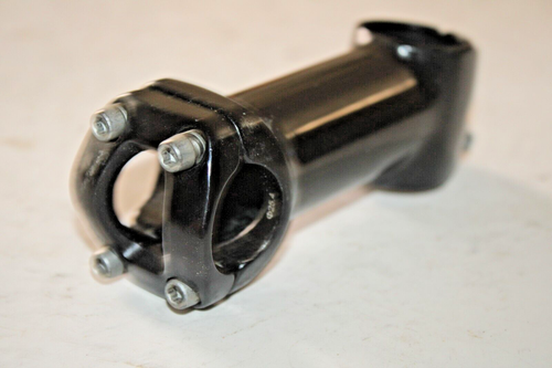 MTB Stem 1 1/8" Threadless 90mm 7º Rise 25.4mm Black Trail Hybrid USA Shipper - Picture 9 of 11
