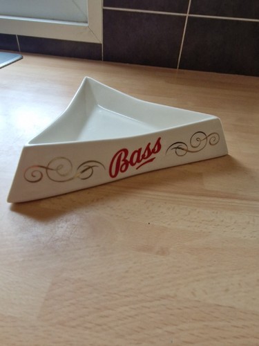 Vintage Bass Brewery 3 Sided Dish NEVER BEEN USED BASS AND CO - Picture 5 of 8