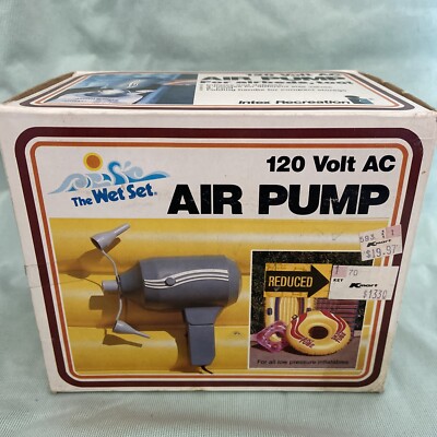 Pompe à Air Intex Wet Set – 120V AC – Gonflage Et Dégonflage – Modèle 58636