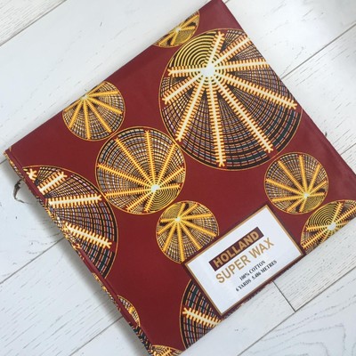 Ankara Superwax Africano Tela 100/% algodón colores vibrantes yarda 1 o 6 metros