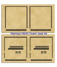 Mamiya M645 Light Seal 2pcs Kit replace Sponge Adhesive Film Camera From Japan