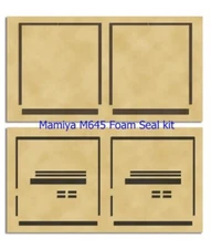 Mamiya M645 Light Seal 2pcs Kit replace Sponge Adhesive Film Camera From Japan