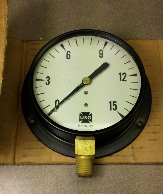 Ametek Gauge USG 3 1/2” 15 PSI eBay