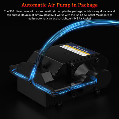 SCULPFUN S30 Ultra 33W Laser Engraver with Air Assist Kit Replaceable Lens D0F2 - Picture 4 of 12