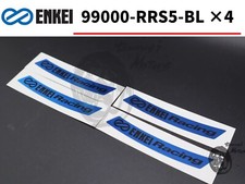 Enkei Rims Stickers Decal For Gtc01rr Rs05rr Blue X 4 Piece Set Oem New Genuine Enkei Rims Stickers Decal For Gtc01rr Rs05rr Blue X 4 Piece Set Oem New Genuine