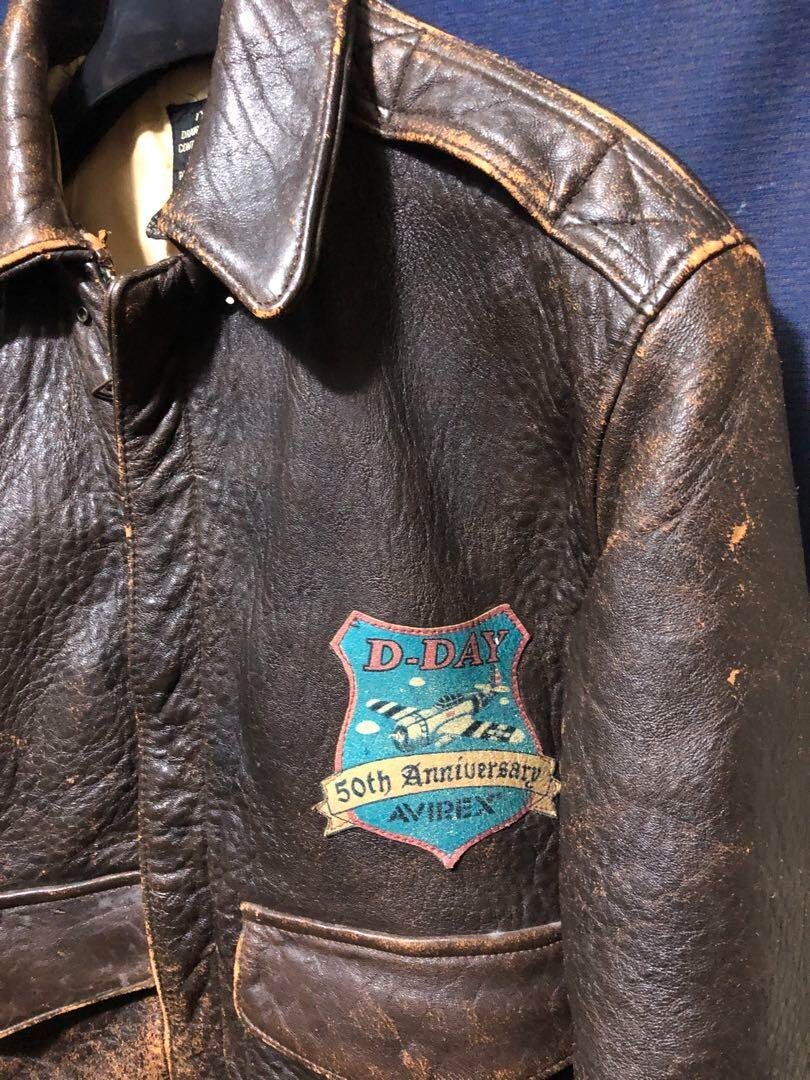 AVIREX LIMITED 米国製 ビンテージ A-2 特大サイズ4X 濃茶 avirex a2 flight jacket products for sale | eBay
