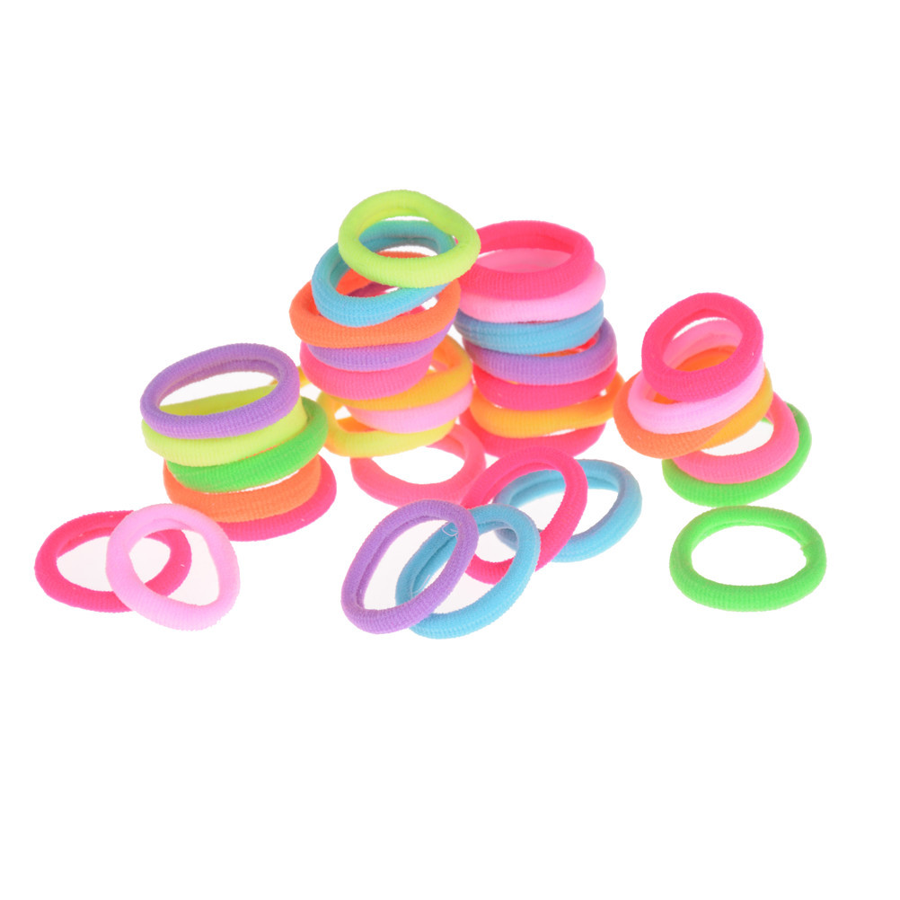 20x hair accessories for girls women rubber bands ponytail holder hair  elastic z