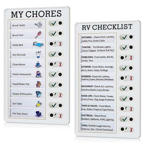 Wall Memo Board Detachable Message Board Home Travel Planning Reminder Checklist - Picture 4 of 19