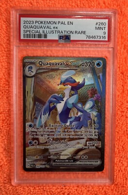 Quaquaval ex 260/193 Special Illustration Rare Pokemon Card PSA