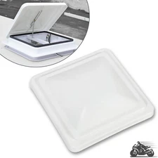 14"X14" For RV Replacement Roof Vent Cover White Camper (Trailer) Vent Cover