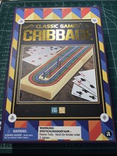 Cribbage Board & Playing Cards Traditional Card Game Classic Game