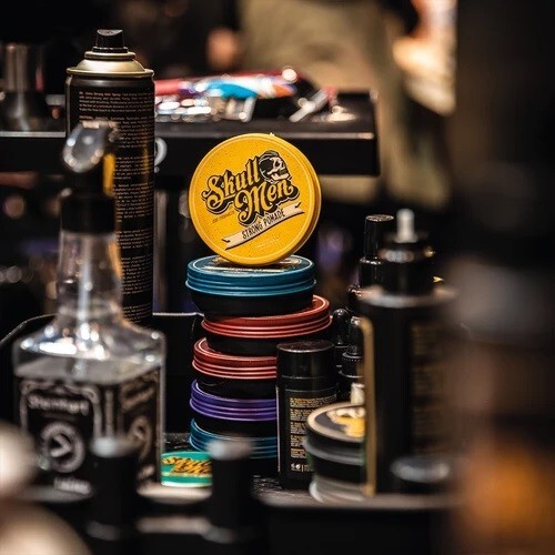 Men Hair Wax Strong hold & glossy finish hair style *100ml - vintage barber shop - Picture 3 of 4