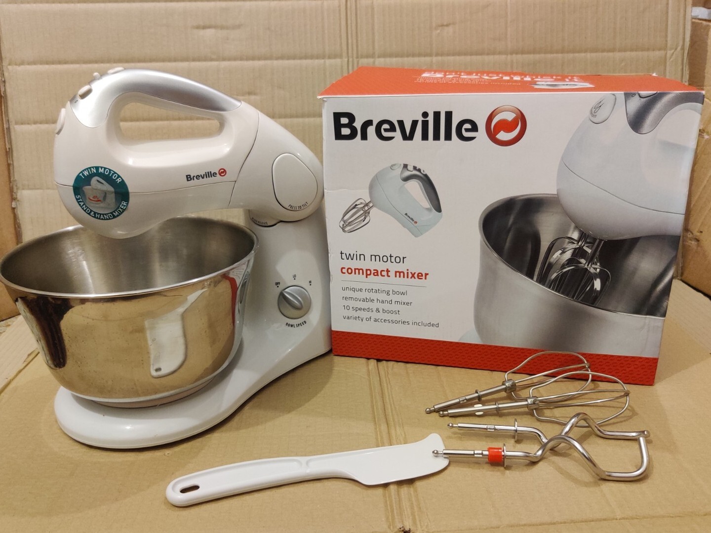 Breville Compact SHM2 Twin Motor Compact Mixer with Detachable Hand