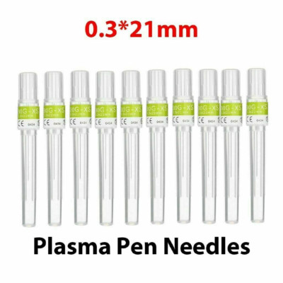 Replace 30G*21mm Tips Parts For Eyelid Lift Fibroblast 4TH Generation Plasma Pen