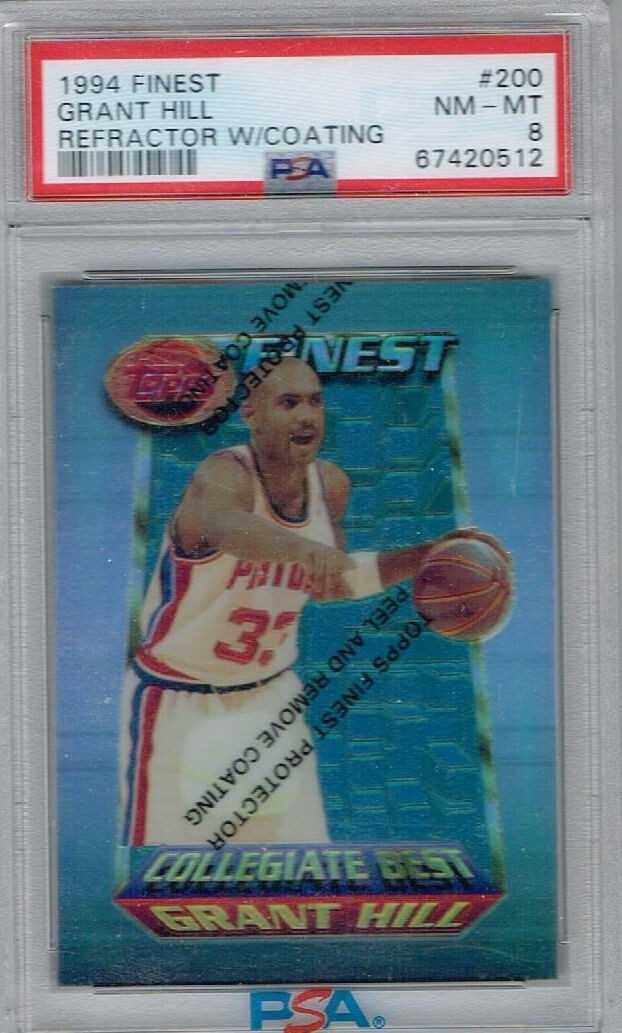 その他 97-98 Topps Chrome Refractor Grant Hill 1997-98 Topps Chrome Refractor - Grant Hill #29 - BGS - 9