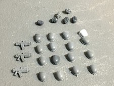 A23084 WARHAMMER 40K SPACE MARINES BITS LOT MIXED SHOULDER HEADS GAMES WORKSHOP