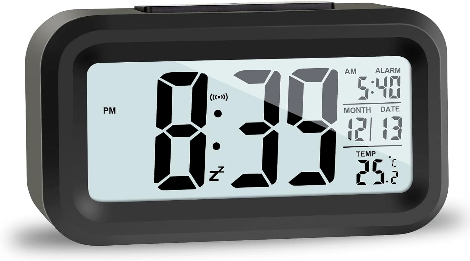 Digital Dual Alarm Clocks for Bedrooms, Large Big Numbers Display Electric